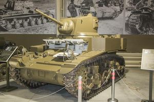 Танк М3А «Стюарт» снаружи и внутри