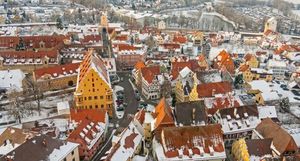 Нёрдлинген — средневековый городок в Германии, который построили из алмазов