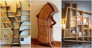 Несколько идей красивой и необычной мебели из дерева своими руками