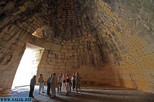 Гробница Агамемнона - сооружение, построенное по точным расчетам 3000 лет назад