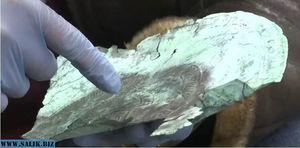 Во Флориде обнаружена 10000-летняя маска из внеземного металла
