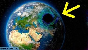 В центре Земли находится черная дыра