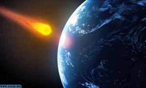 Ученые показали, что будет если на Землю упадет огромный астероид