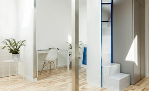 Белая мини-квартира: удобное и современное жилье