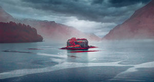 Фотограф запечатлел холодную красоту Норвегии на инфракрасных снимках