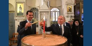 Путин в сирии отдал дань уважения христианству и исламу