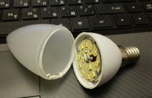 Как самому починить светодиодную лампу, если она вышла из строя