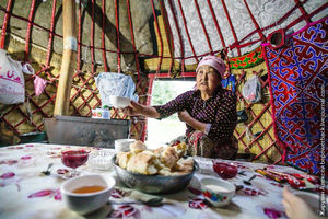 Как живут в киргизских юртах