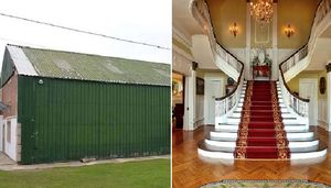 В Британии обнаружили роскошный особняк, тщательно замаскированный за стенами сарая