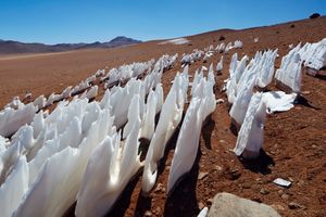 Пенитентесы: белоснежные «монахи» пустыни Атакама