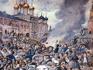 Как чума вызвала бунт в Москве