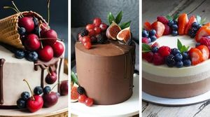 40 изумительных идей, как украсить торт ягодами из своего сада