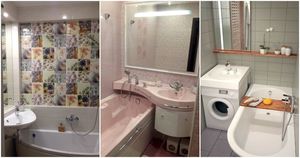 Умные решения для маленьких ванных комнат