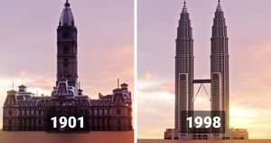Эволюция небоскрёбов: как выглядело самое высокое здание в мире в 1901 году и какое будет высочайшим в 2022?