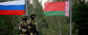 Российская армия идет на защиту Белоруссии