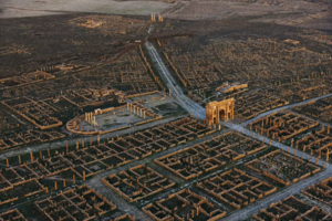 Откуда в алжирской пустыне появился настоящий древнеримский город Тимгад