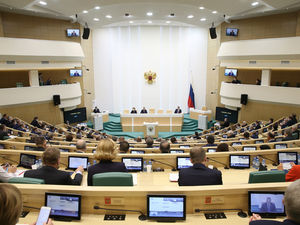 Трансляция из Совета Федерации прервалась после острых слов о нацпроектах