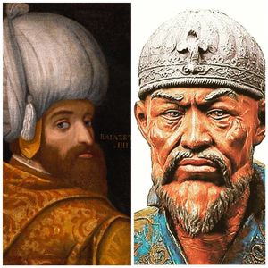Тимур и Баязид I. Анкарская битва великих полководцев