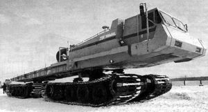 “Ямал” — огромный советский вездеход СВГ-701