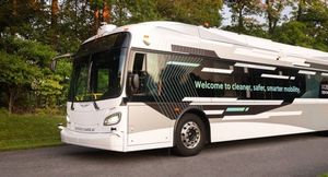 В США представили первый автономный автобус на 40 человек