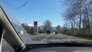 Абхазия за 8 часов или сколько мандарин влезает в багажник Volkswagen Sharan.