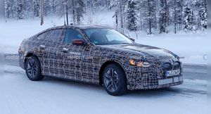 BMW тестирует прототип нового электромобиля версии i4