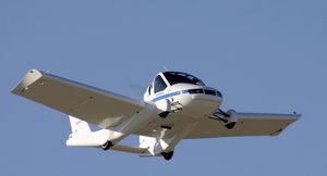 Летающий автомобиль Terrafugia Transition может стать уличным в 2022 году