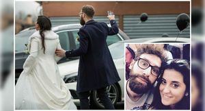 Итальянская свадьба в автомобилях