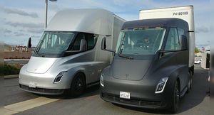 Базовая версия грузовика Tesla Semi получит тяговую батарею на 500 кВт•ч