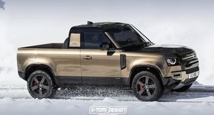 Land Rover может представить Defender в кузове пикап