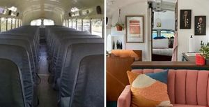 Две женщины купили старый школьный автобус и превратили его в свой дом