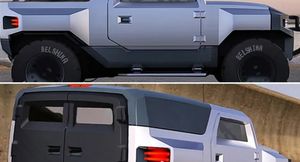 В Сети показали рендер конкурента Tesla Cubertruck — броневик УАЗ Armor
