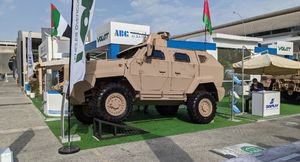 Белорусский Volat представил бронеавтомобиль МЗКТ-490101 на выставке IDEX-2021