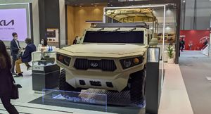 Kia представила новый военный автомобиль на IDEX 2021