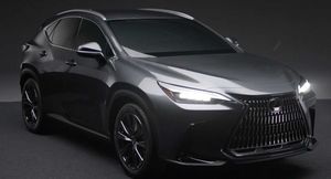 Lexus NX 2022 года показали на видео