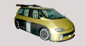 Renault Espace F1 Revival показали на рендерах