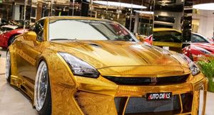 «Золотой» семилетний Nissan GT-R 2014 года продается за 40,9 млн рублей