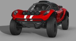 Обновлённый багги Glickenhaus 008 Baja Dakar показали на официальных рендерах