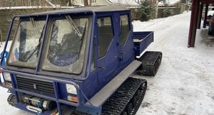 Редкий гусеничный вездеход от АвтоВАЗа выставили на продажу