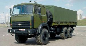 Последний советский армейский грузовик — МАЗ-6317