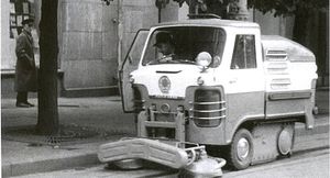 Проекты тротуароуборочной техники в СССР