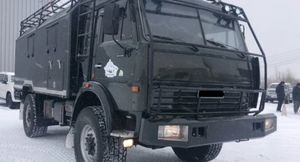 В Сети появились фото автодома на базе редкого военного Камаза