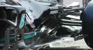 «Mercedes-AMGF-1» показал необычное днище машины, которое скрывал до тестов «Формулы-1»
