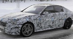 На тестах замечен мощный седан Mercedes-AMG C43 2022 года