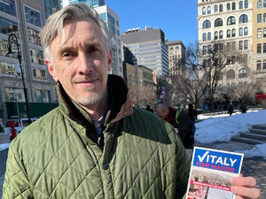 Русский кандидат в мэры Нью-Йорка признал любовь родных к Путину