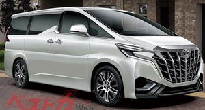 Назвали сроки выхода минивэна Toyota Alphard нового поколения