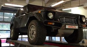 В России на продажу выставили редкий внедорожник Lamborghini LM002 1990 года