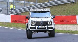 Mercedes G-Class 4×4 Squared появился на тестах на Нюрбургринге