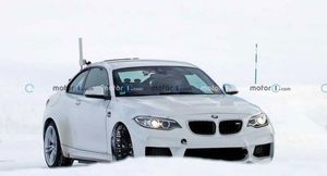 Электрическую версию BMW M2 заметили на тестах