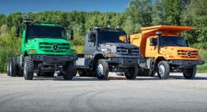 Грузовик Mercedes-Benz Zetros вернется в Россию